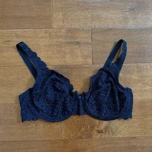 Bali Black Vintage Bra